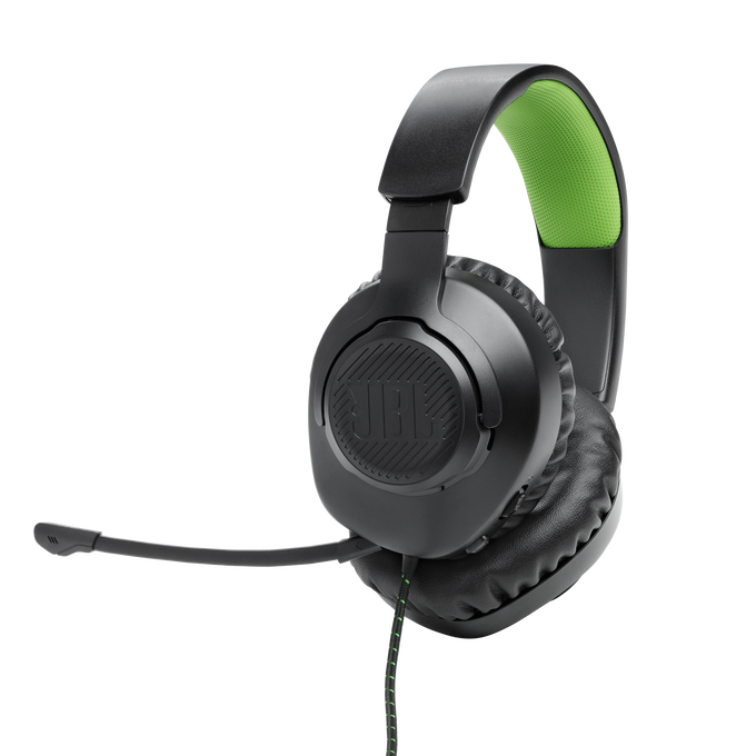 JBL Quantum 100X Console - Black - Wired over-ear gaming headset with a detachable mic - Hero image number null